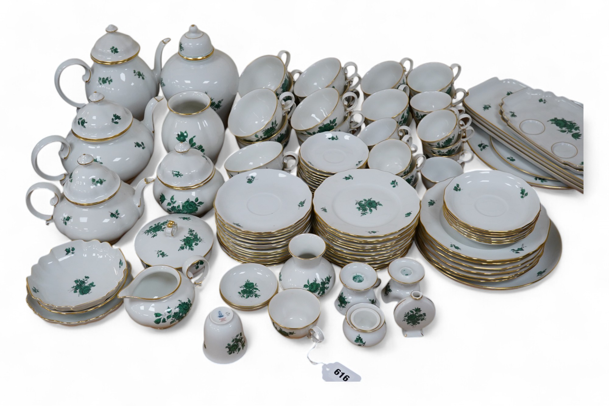 An Augarten Wien Austria part tea / dinner service. Condition - appears good